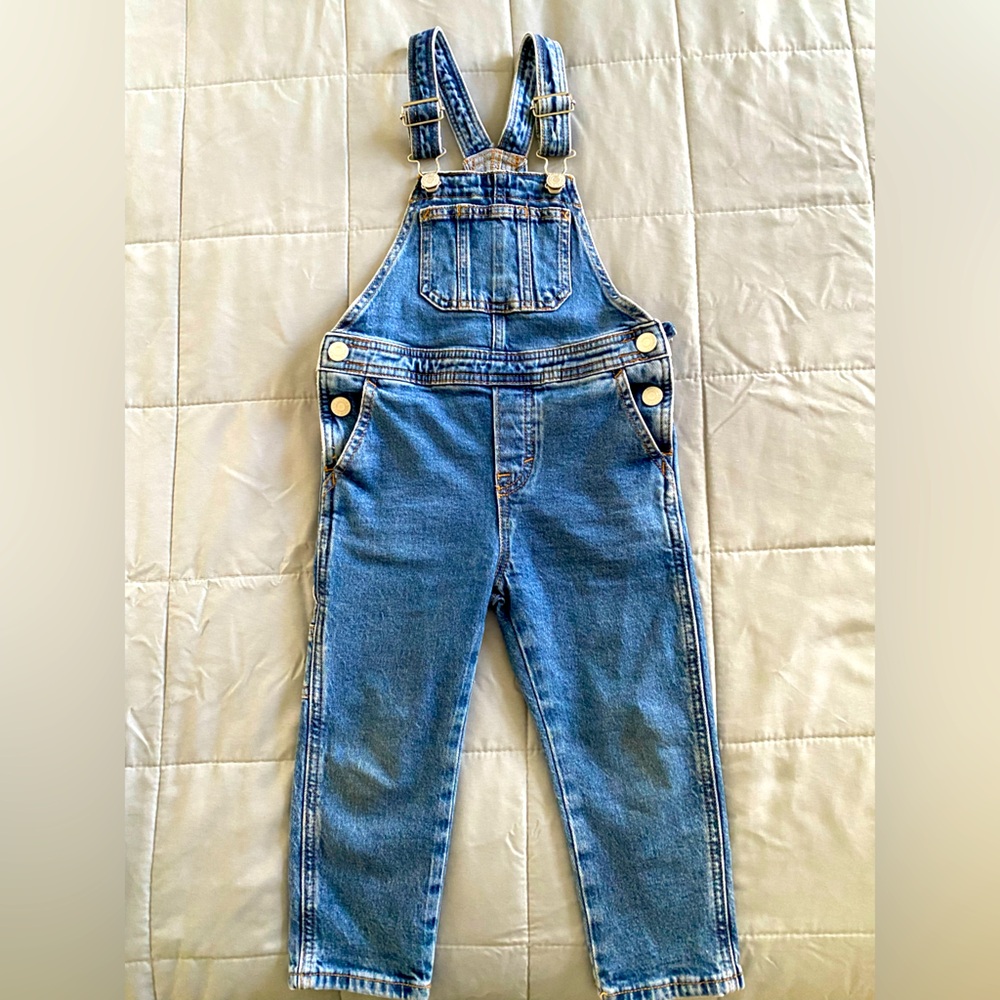 Denim overalls